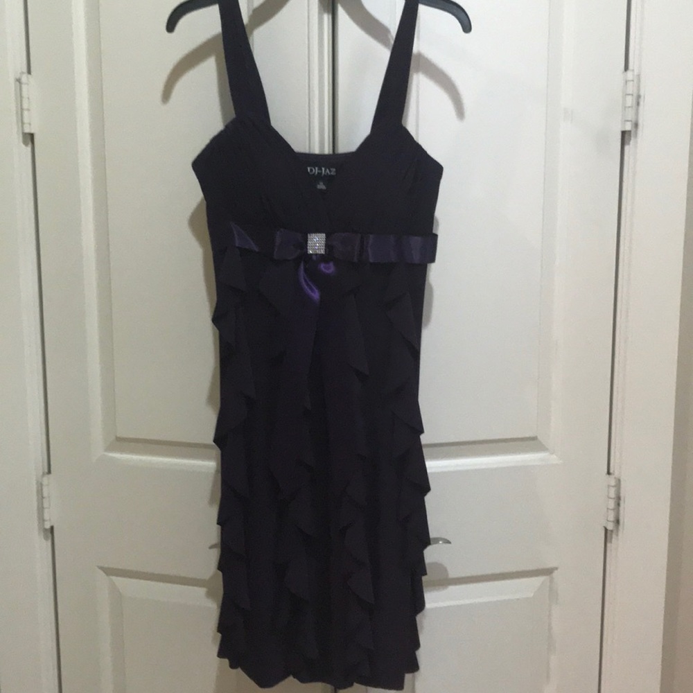 Eggplant short formal dress size 10